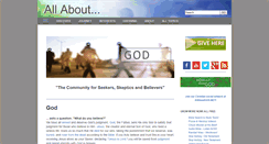 Desktop Screenshot of allaboutgod.com